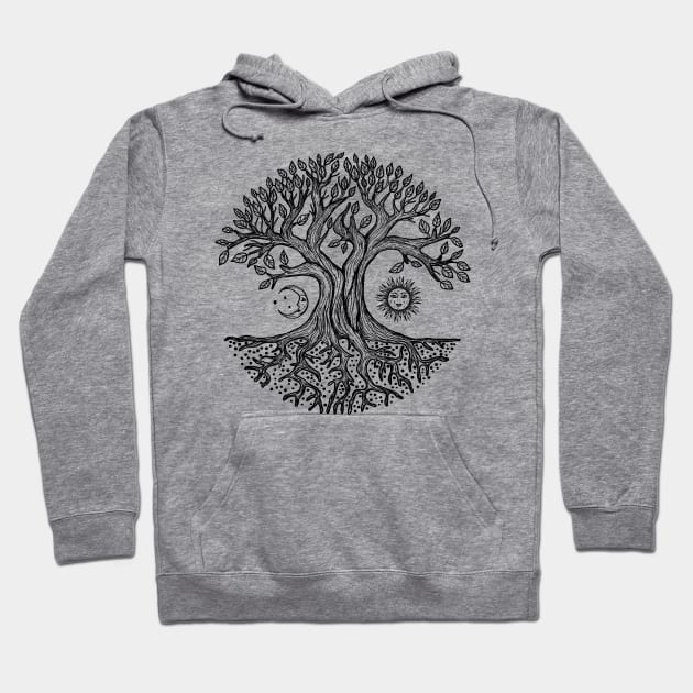 Tree of Life - Yggdrasil Hoodie by Nartissima